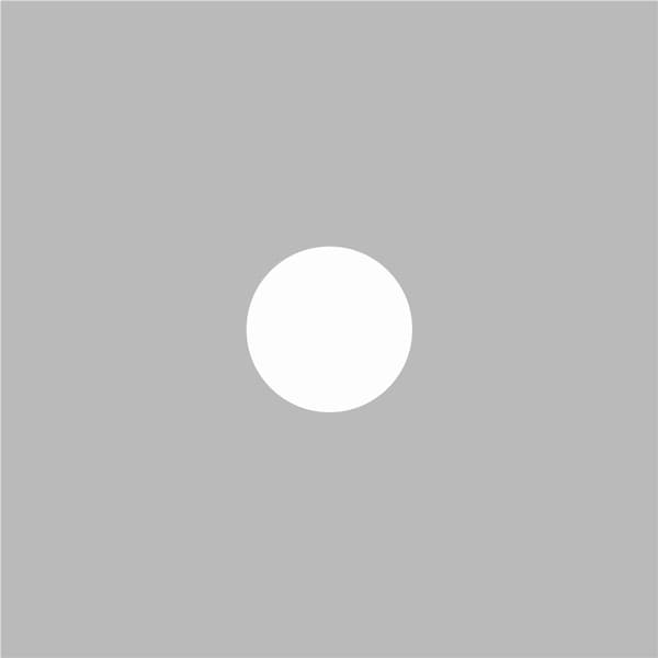 5S Supplies 5S Corner Markers, 3 1/2 in W., 3 1/2 in L., 0.003 in Thickness, 25 PK VSCIR-CIRCLE-WHITE - main